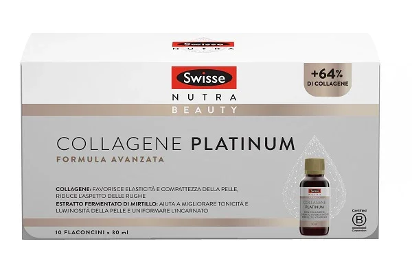 SWISSE COLLAGENE PLATINUM 10 FLACONCINI DA 30 ML