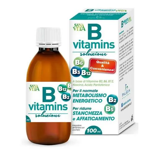 SANAVITA B VITAMINS SOLUZIONE 100 ML