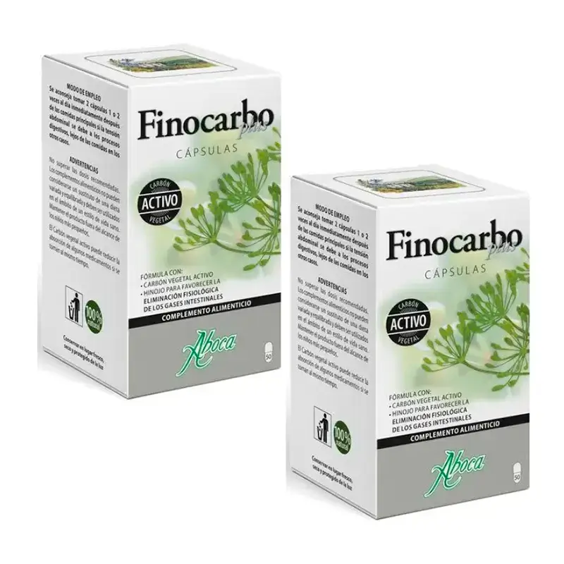 Aboca Finocarbo Plus, 2x50 Cápsulas