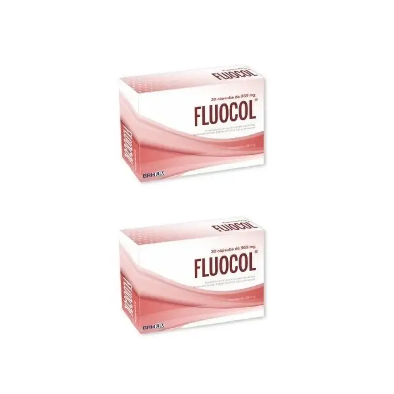 Brhium Fluocol, 2X30 Cápsulas