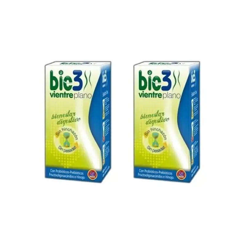 Bie3 Vientre Plano, 2X24 Sticks Solubles