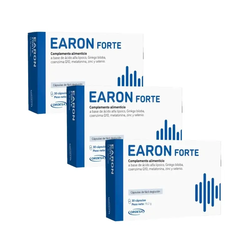 Earon Forte Complemento Alimenticio, 3X30 Cápsulas