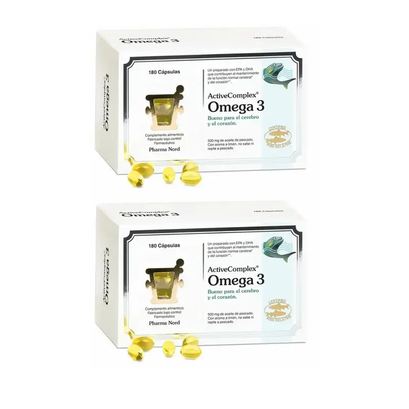 Activecomplex Omega 3, 2X180 Cápsulas