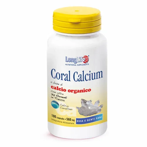 LONGLIFE CORAL CALCIUM 100 CAPSULE DI GELATINA