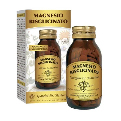 MAGNESIO BISGLICINATO 180 PASTIGLIE