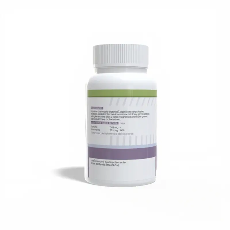 Sotya Espirulina + B12 400 Mg , 200 cápsulas