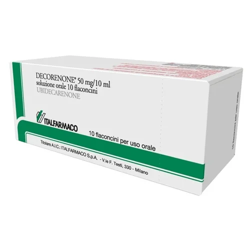 DECORENONE "50 MG SOLUZIONE ORALE"10 FLACONCINI 10 ML"
