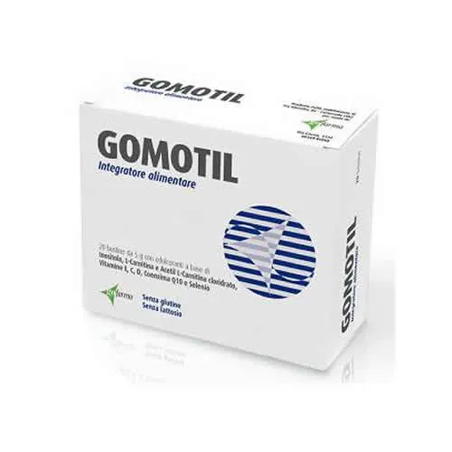 GOMOTIL 20 BUSTINE DA 5 G CON EDULCORANTE SENZA GLUTINE SENZA LATTOSIO