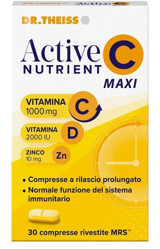 THEISS ATIVE NUTRIENT C-MAXI 30 COMPRESSE