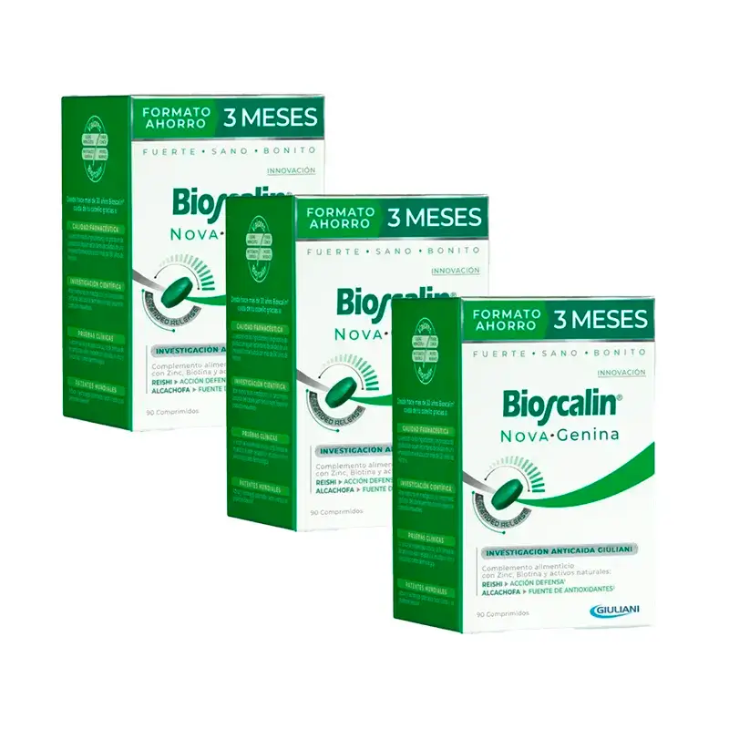 Bioscalin Novagenina Comprimidos, Pack 3 x 90 comprimidos