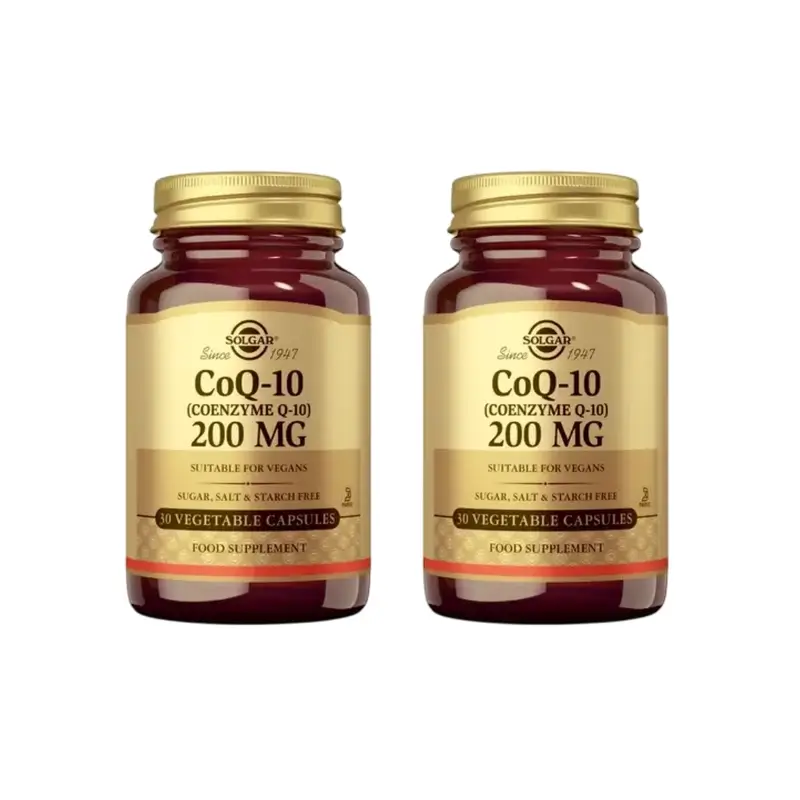 Solgar Coenzima Q10 200Mg, 2X30 Cápsulas