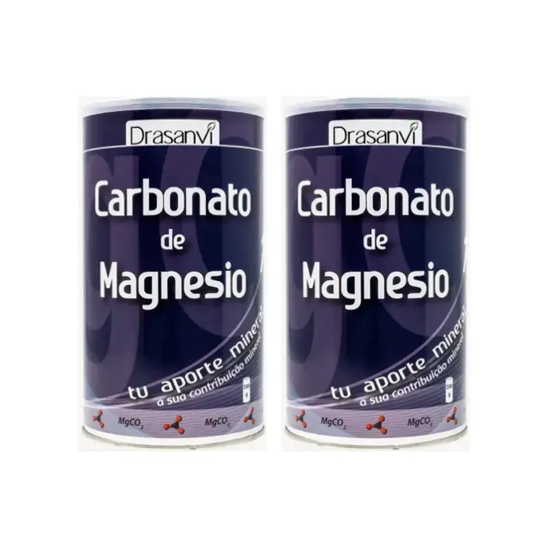 Drasanvi Carbonato Magnesio , 2X200 Gr