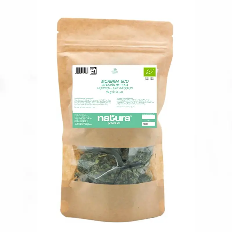 Natura Premium Infusion Moringa Eco , 30 unidades