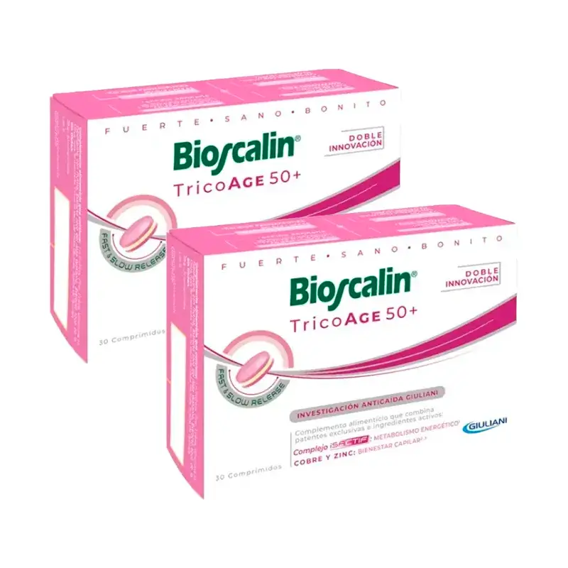 Bioscalin Tricoage50+ Comprimidos, Pack 2 x 30 comprimidos