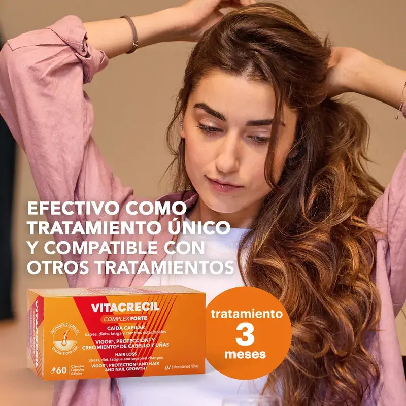 Vitacrecil Complex Forte, Pack 2 x 90 cápsulas