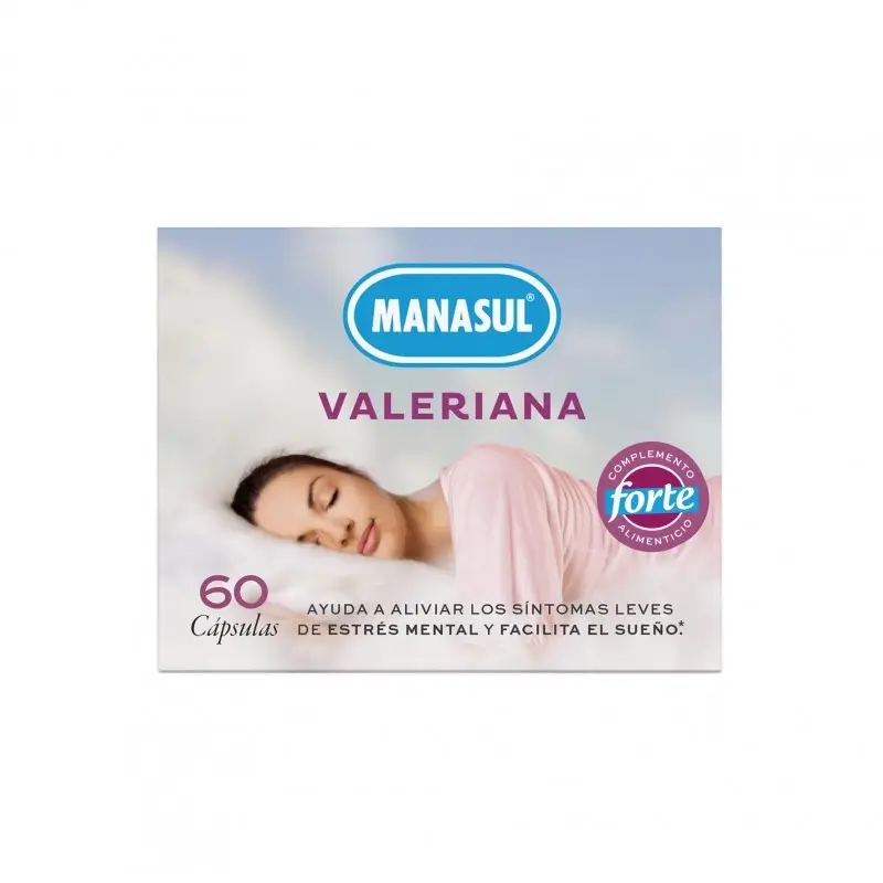 Manasul Valeriana Forte , 60 cápsulas