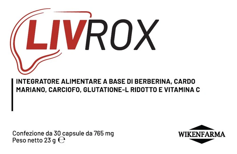 LIVROX 30 CAPSULE DA 765 MG
