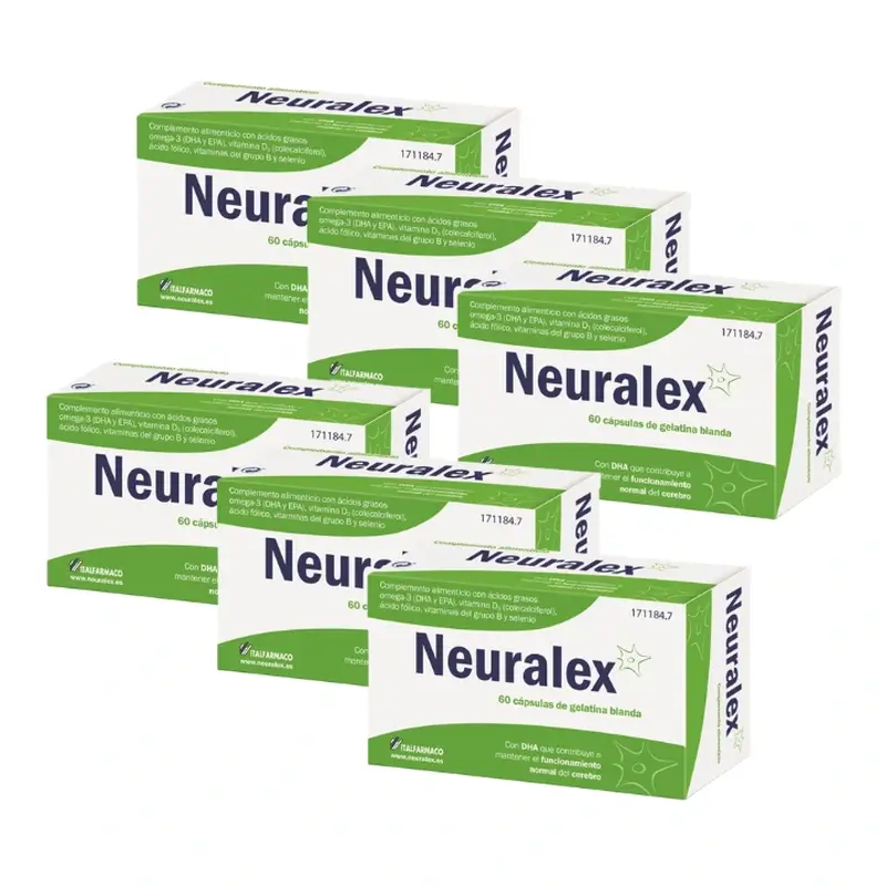 Neuralex, Pack 6 x 60 Cápsulas