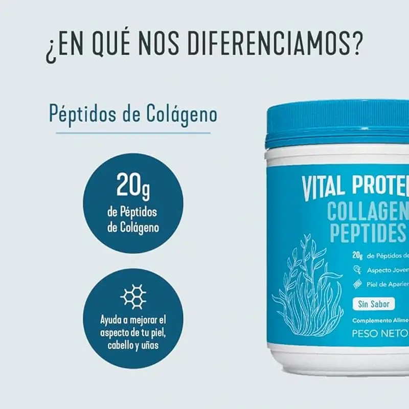 Vital Proteins Péptidos de Colágeno, Pack 4 x 567 gr