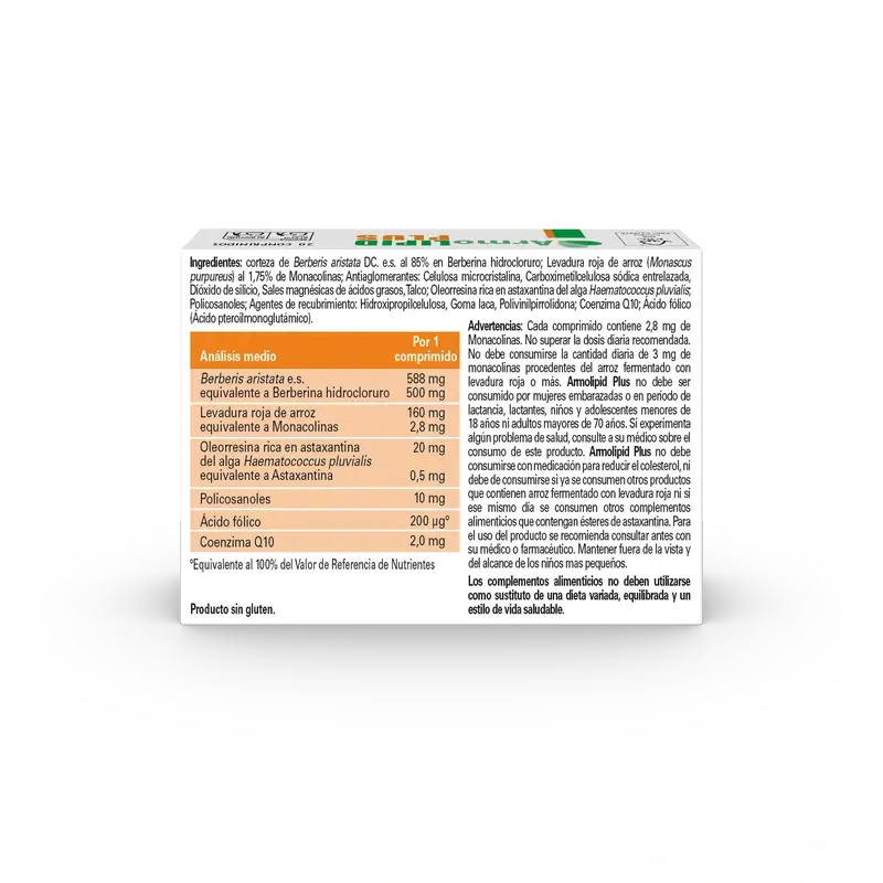 Armolipid Colesterol Plus, 3 x 20 comprimidos