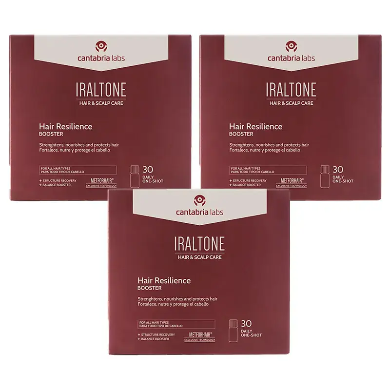 Iraltone Hair Resilience Booster, Pack 3 , 90X15Ml