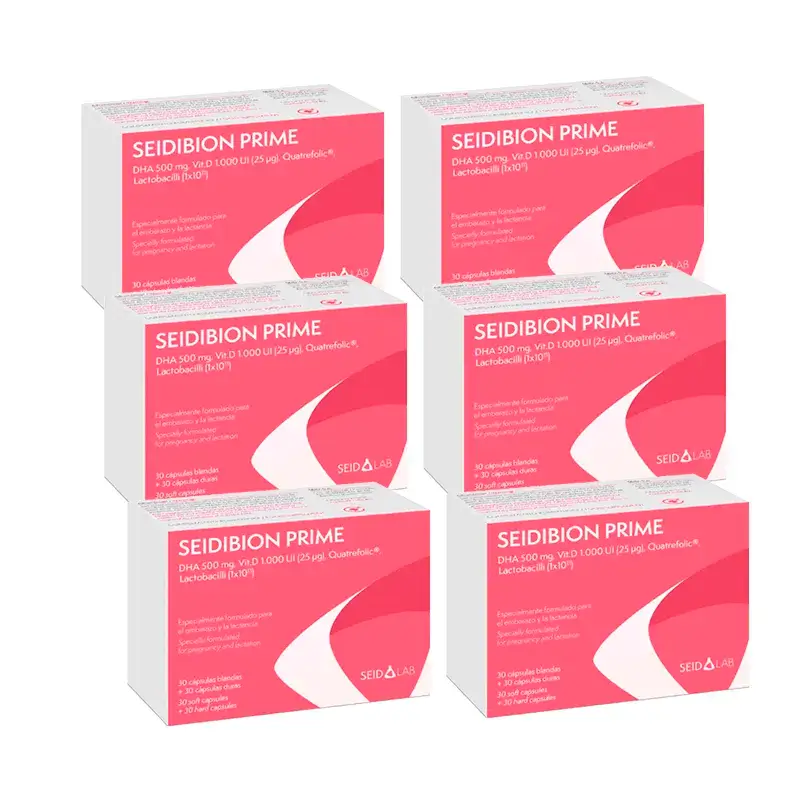 Seidibion Prime, Pack 6 x 60 Capsules