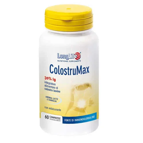 LONGLIFE COLOSTRUMAX 60 COMPRESSE MASTICABILI