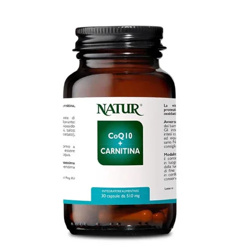 COQ10+CARNITINA 30 CAPSULE