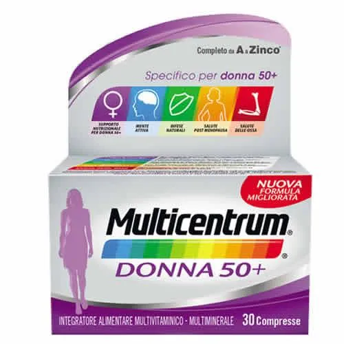 MULTICENTRUM DONNA 50+ 60 COMPRESSE