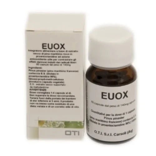 EUOX NUOVA FORMULAZIONE 60 CAPSULE