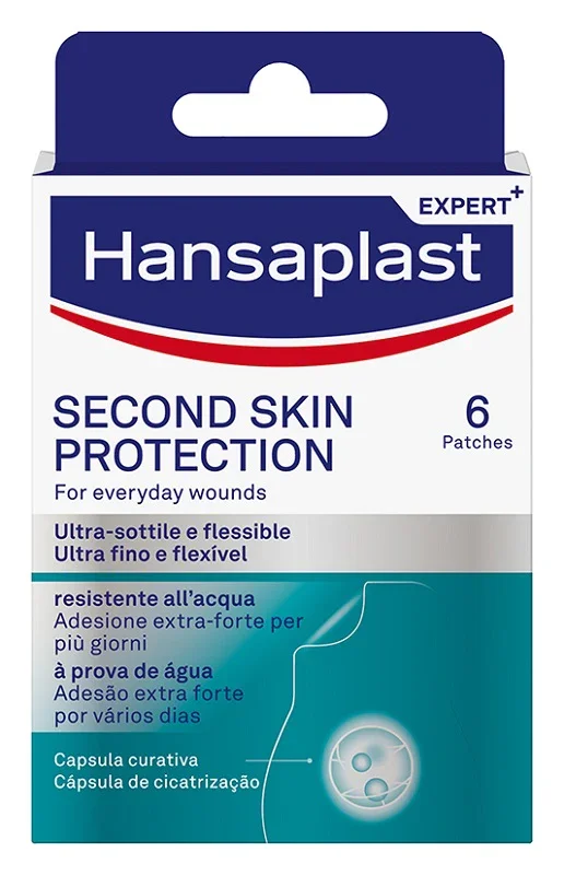 CEROTTO HANSAPLAST SECOND SKIN PROTECTION 6 PEZZI