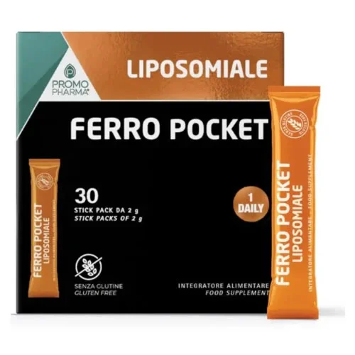 FERRO POCKET LIPOSOMIALE 30 STICK DA 2 G