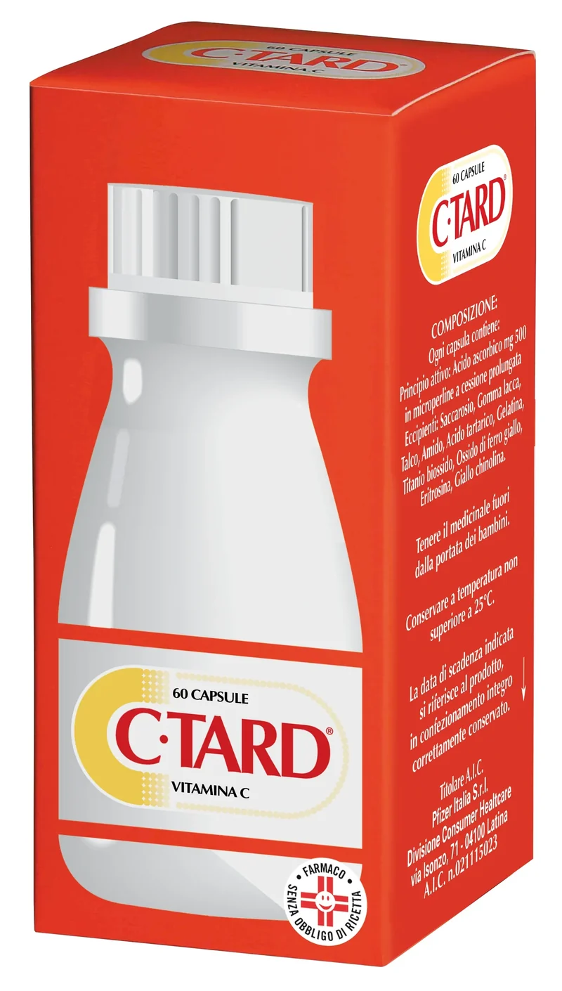 CTARD "500 MG CAPSULE RIGIDE A RILASCIO PROLUNGATO"60 CAPSULE"