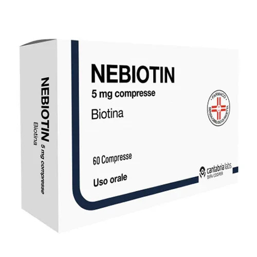 NEBIOTIN 60 COMPRESSE 5MG