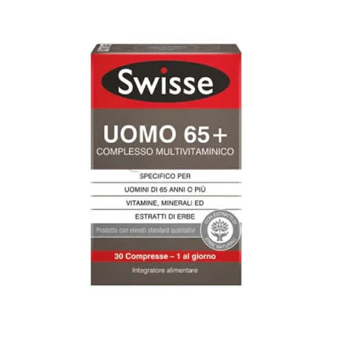 SWISSE UOMO 65+ COMPLESSO MULTIVITAMINICO 30 COMPRESSE