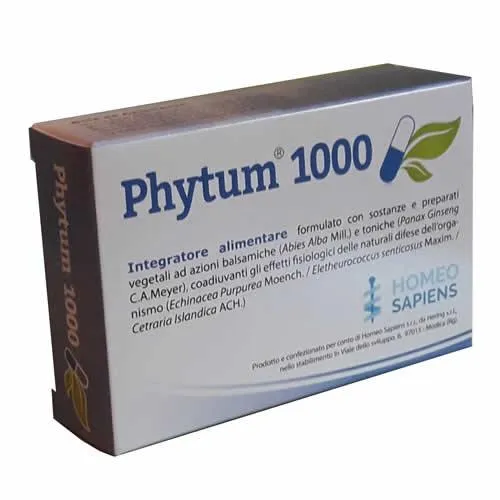 PHYTUM 1000 30 CAPSULE 500 MG