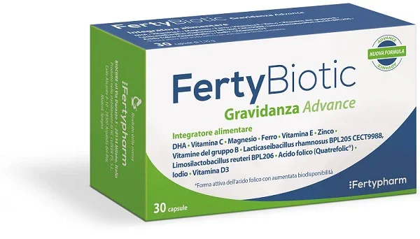 FERTYBIOTIC GRAVIDANZA ADVANCE 30 CAPSULE DA 1,15 G