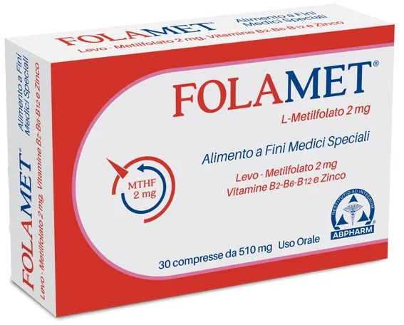 FOLAMET 30 COMPRESSE 500 MG