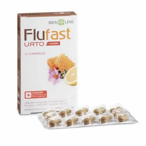 APIX PROPOLI FLUFAST URTO 3 GIORNI 12 COMPRESSE BIOSLINE